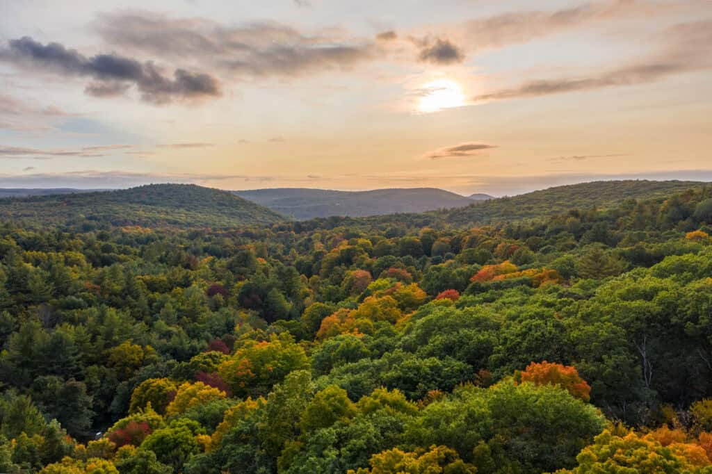 aerial view of directions to litchfield hills